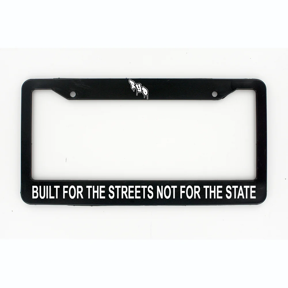 RYO License Plate Frame(1 Entry)